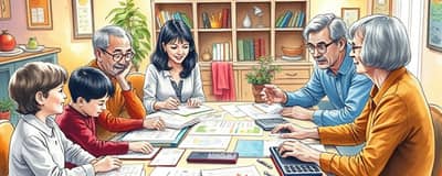 Planejamento para Alcançar Metas Financeiras Ambiciosas em Família