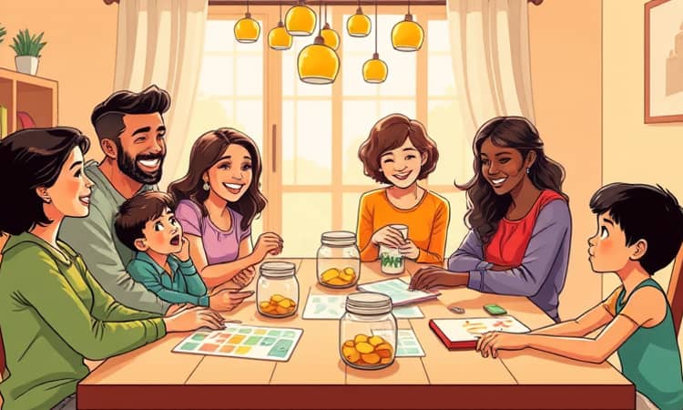 Como Envolver a Família nas Estratégias de Poupança